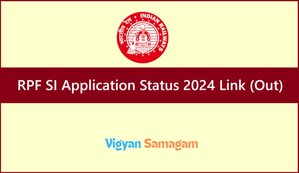 RRB RPF Application Status 2024 Link