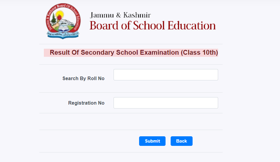 Result Of Secondary School Examination (Class 10th)